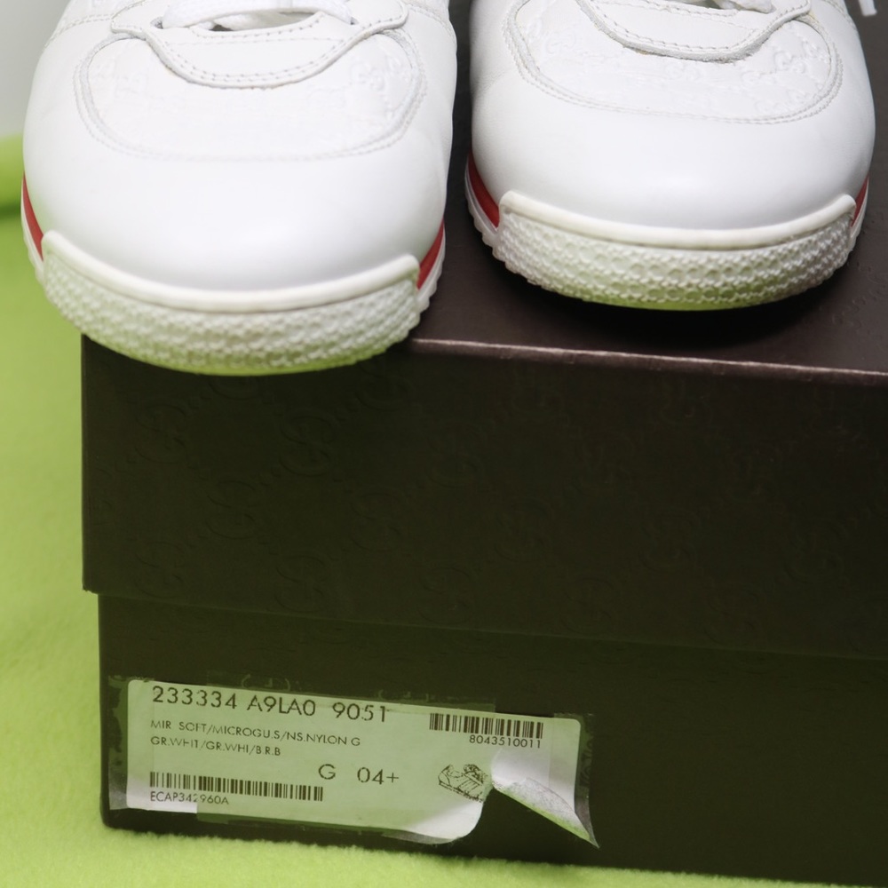Gucci Microguccisima Leather Sneakers - Picture 8 of 8